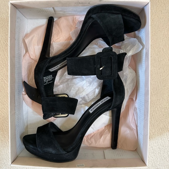 STEVE MADDEN - Platform Buckle Heel - Picture 3 of 6